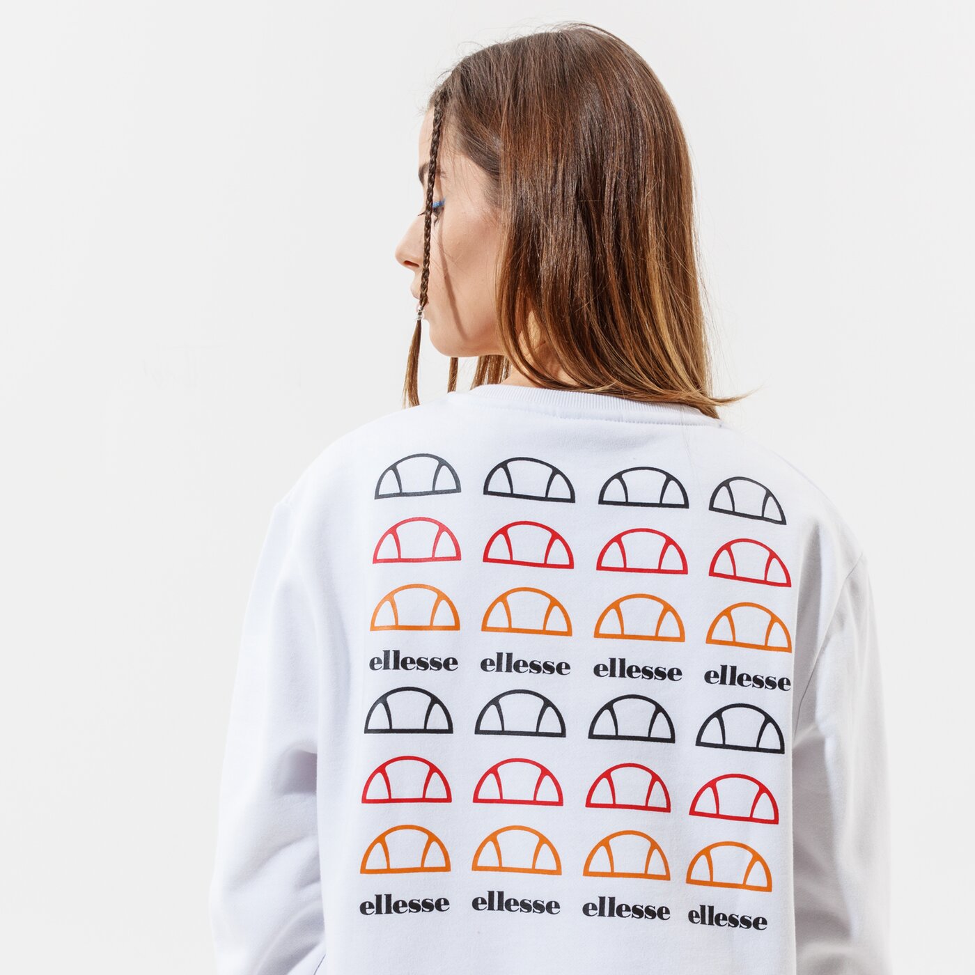 Дамски суичър ELLESSE СУИТЧЪР GLENATO sgg09815white цвят бял