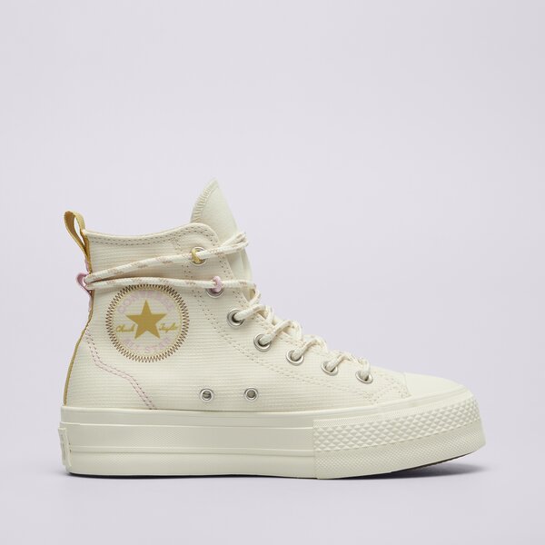 Дамски маратонки CONVERSE CHUCK TAYLOR ALL STAR LIFT a08767c цвят кремав