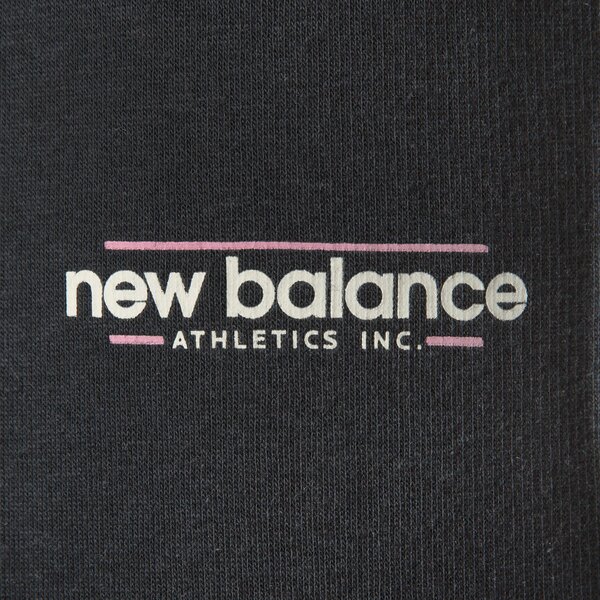 Дамски панталони NEW BALANCE ПАНТАЛОНИ REIMAGINED FLEECE WIDE LEG PANT wp53903bk цвят черен