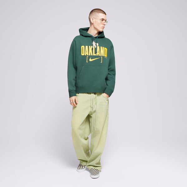 Мъжки суичър NIKE СУИТЧЪР С КАЧУЛКА OAKLAND ATHLETICS MLB nkdk-3ey-fz-1tg цвят зелен