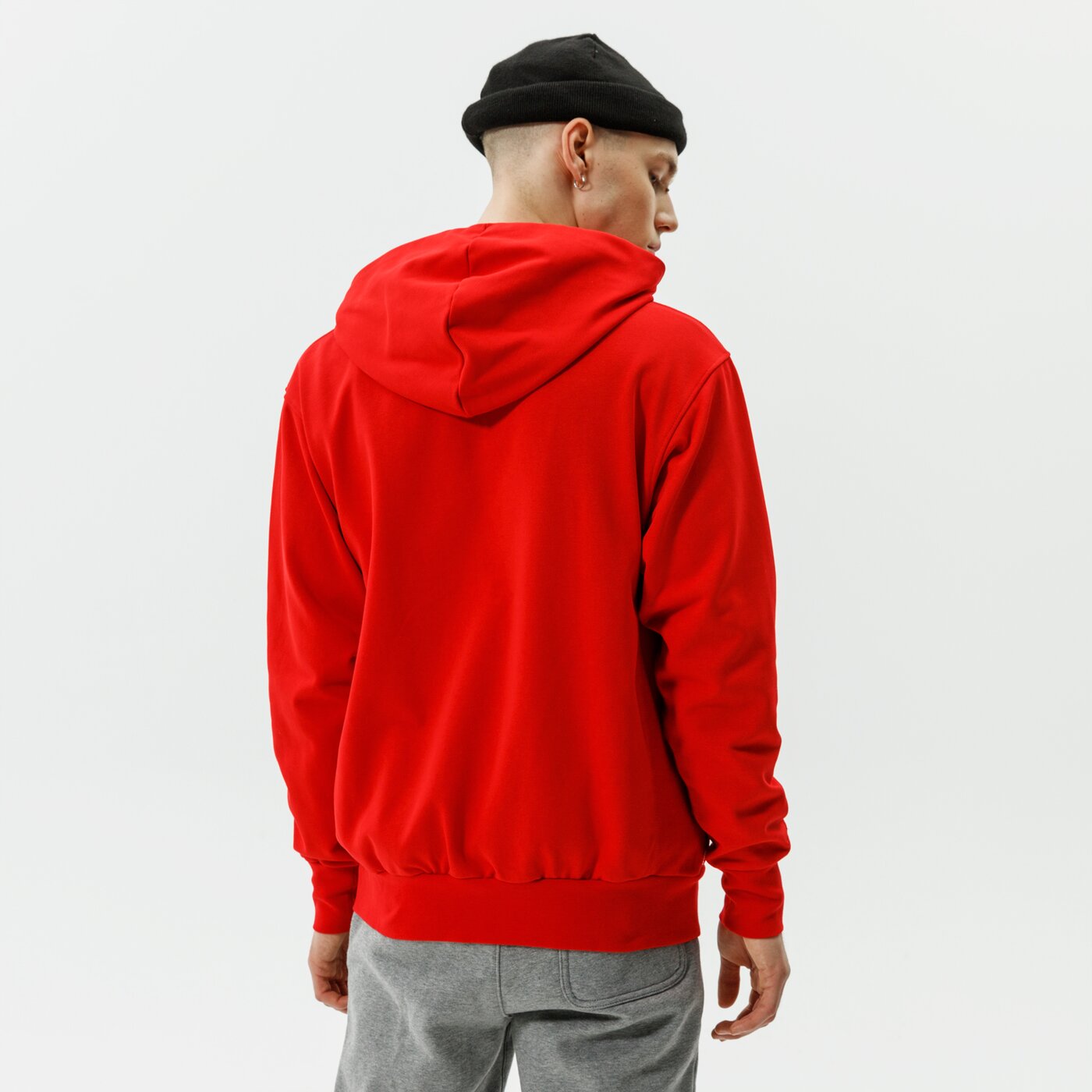 Мъжки суичър NIKE СУИТЧЪР СЪС ЗАКОПЧАВАНЕ С КАЧУЛКА CHI M NK DF STD ISSUE db1075-657 цвят червен