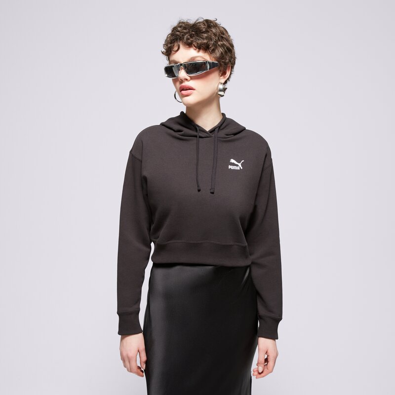 PUMA СУИТЧЪР С КАЧУЛКА BETTER CLASSICS CROPPED