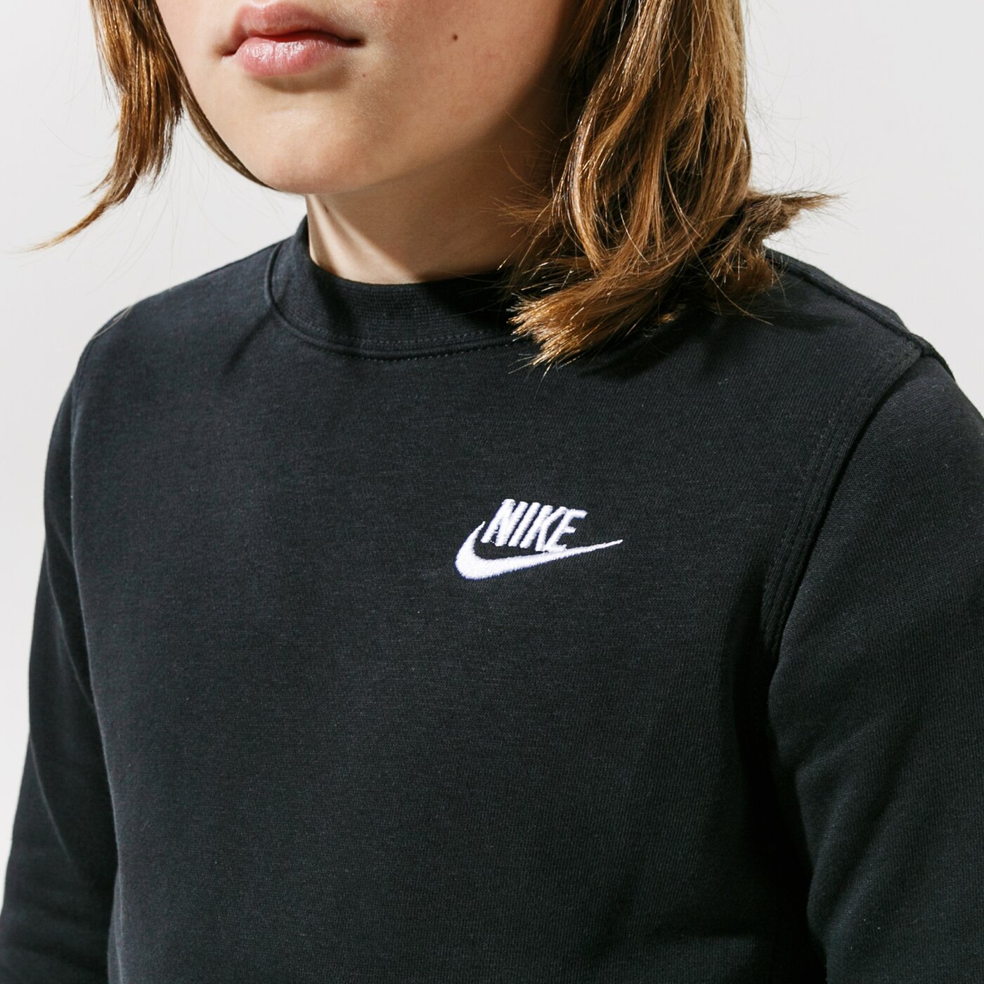 Детски суичър NIKE СУИТЧЪР SPORTSWEAR BOY da0861-010 цвят черен