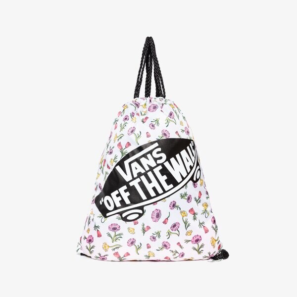 Детска мешка VANS МЕШКА WM BENCHED BAG vn000sufy0e1 цвят бял