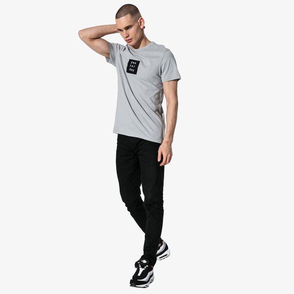 Мъжка тениска CONFRONT ТЕНИСКА SS BIG LOGO TEE cf19tsm03003 цвят сив