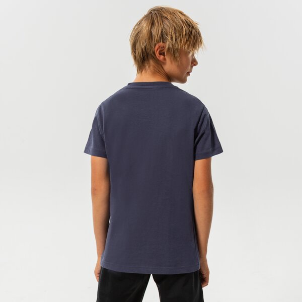 Детска тениска ADIDAS ТЕНИСКА TREFOIL TEE BOY hc9601 цвят тъмносин