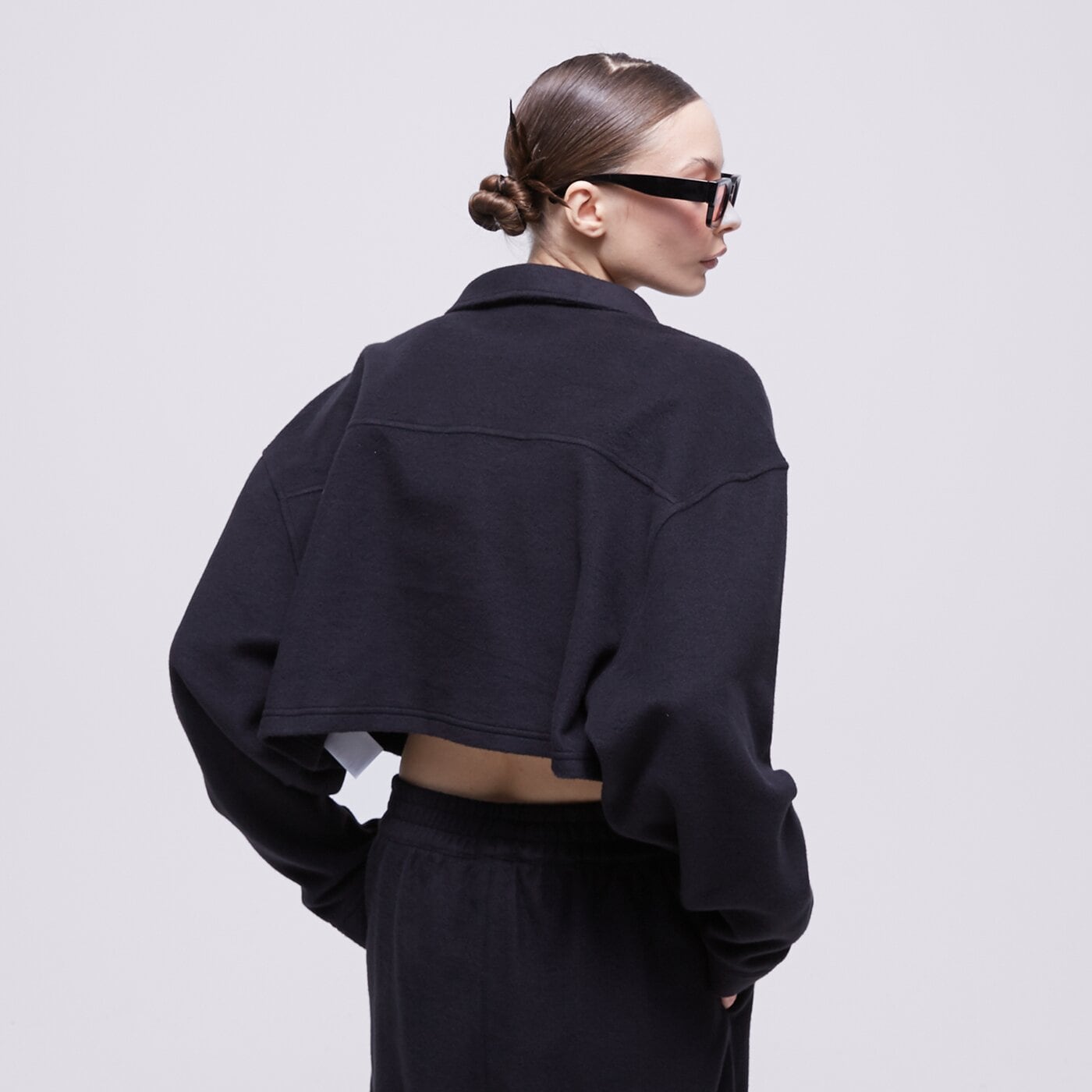 Дамски суичър REEBOK СУИТЧЪР CL WDE FLEECE LAYER ht7868 цвят черен