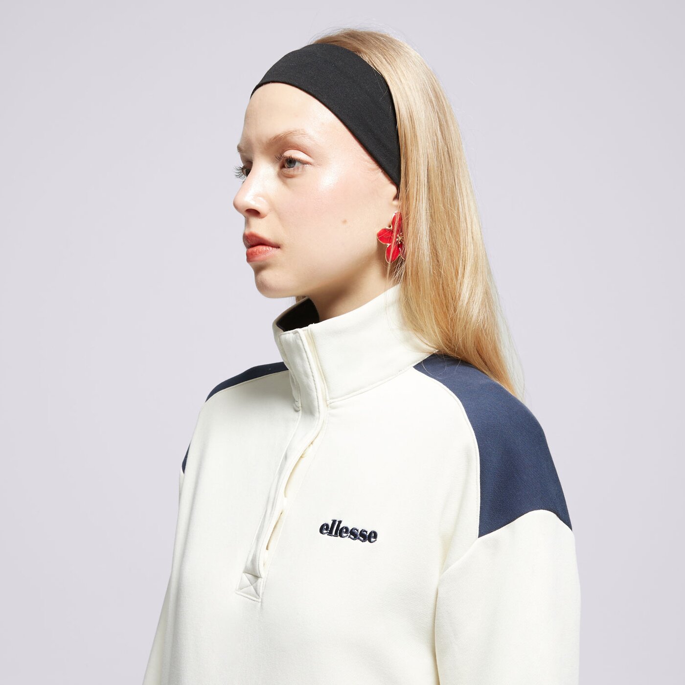 Дамски суичър ELLESSE СУИТЧЪР PASTICCERIA SWEATSHIRT OFF WHT sgz22006904 цвят бежов
