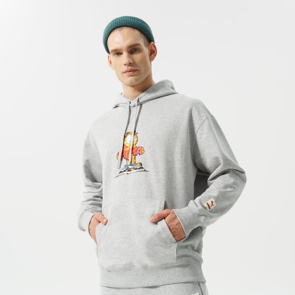 Мъжки суичър PUMA СУИТЧЪР С КАЧУЛКА PUMA X GARFIELD HOODIE 534435 04 цвят сив