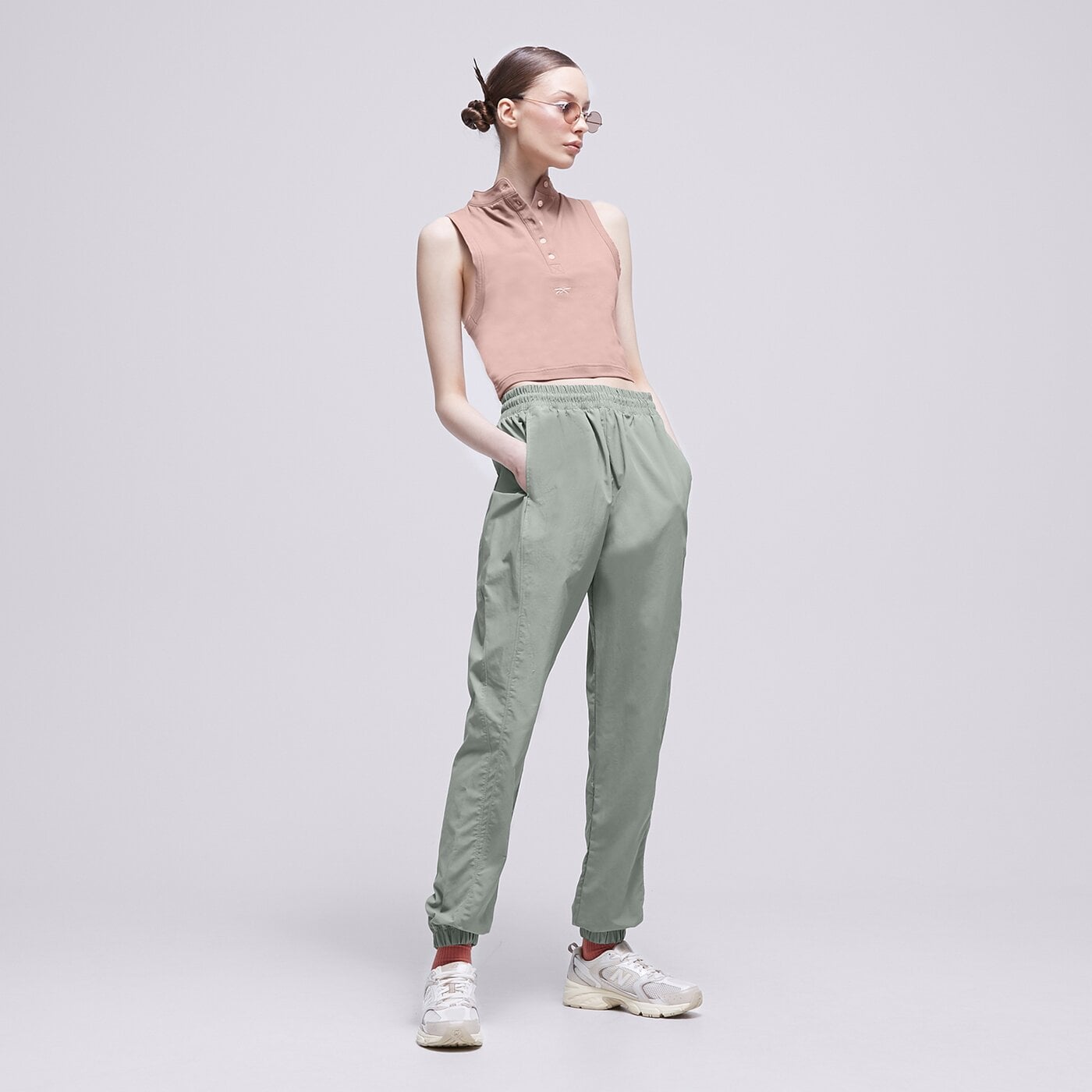 Дамска тениска REEBOK ТЕНИСКА CL WDE JERSEY ПОТНИК hs0399 цвят кафяв