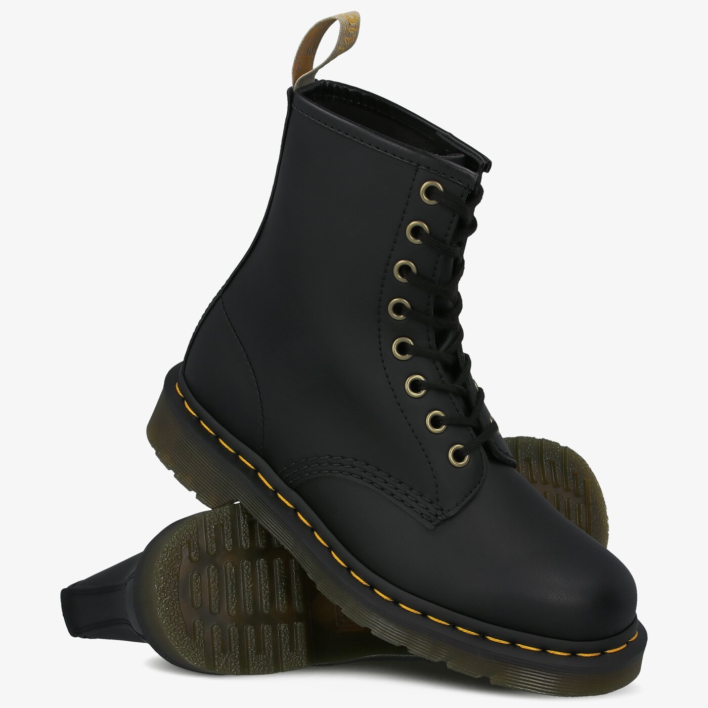 Дамски боти DR. MARTENS VEGAN 1460 14045001 цвят черен
