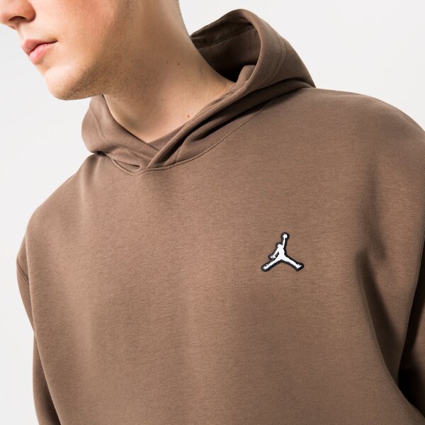 Мъжки суичър JORDAN СУИТЧЪР M J ESS FLC PO dq7466-274 цвят кафяв