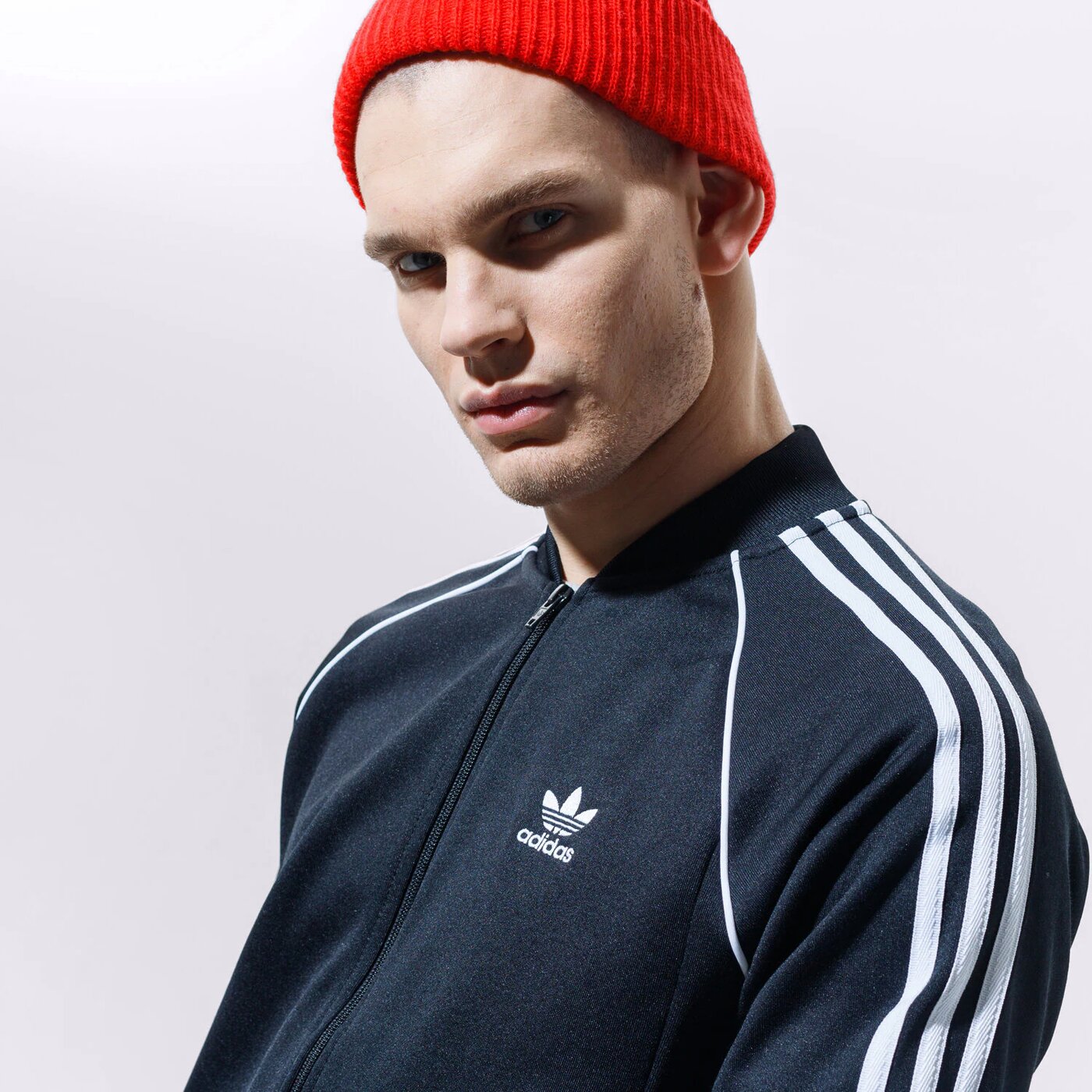 Мъжки суичър ADIDAS SS TRACK ТОП gf0198 цвят черен