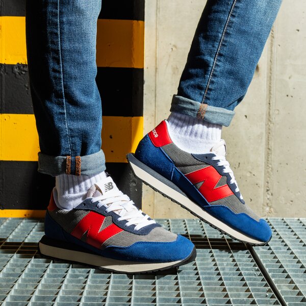 Мъжки маратонки NEW BALANCE 237  ms237le1 цвят син