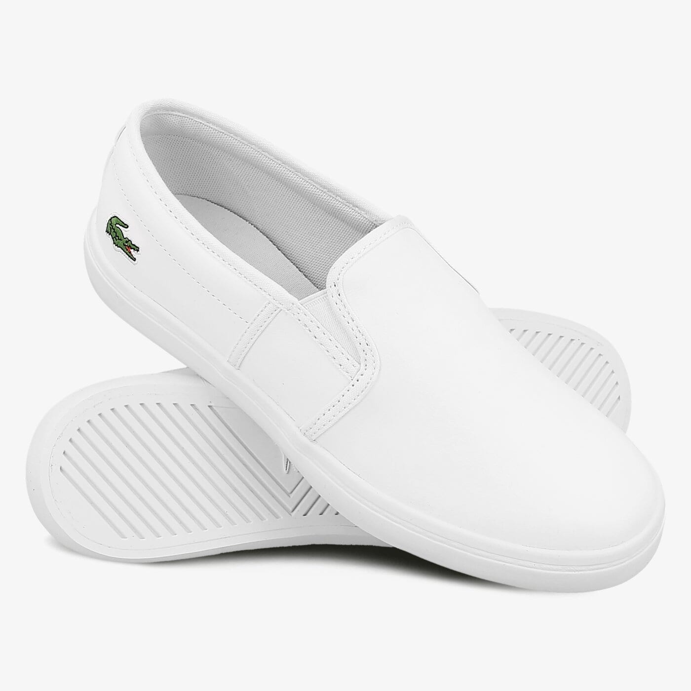 Дамски маратонки LACOSTE GAZON BL 1 732spw0137001 цвят бял