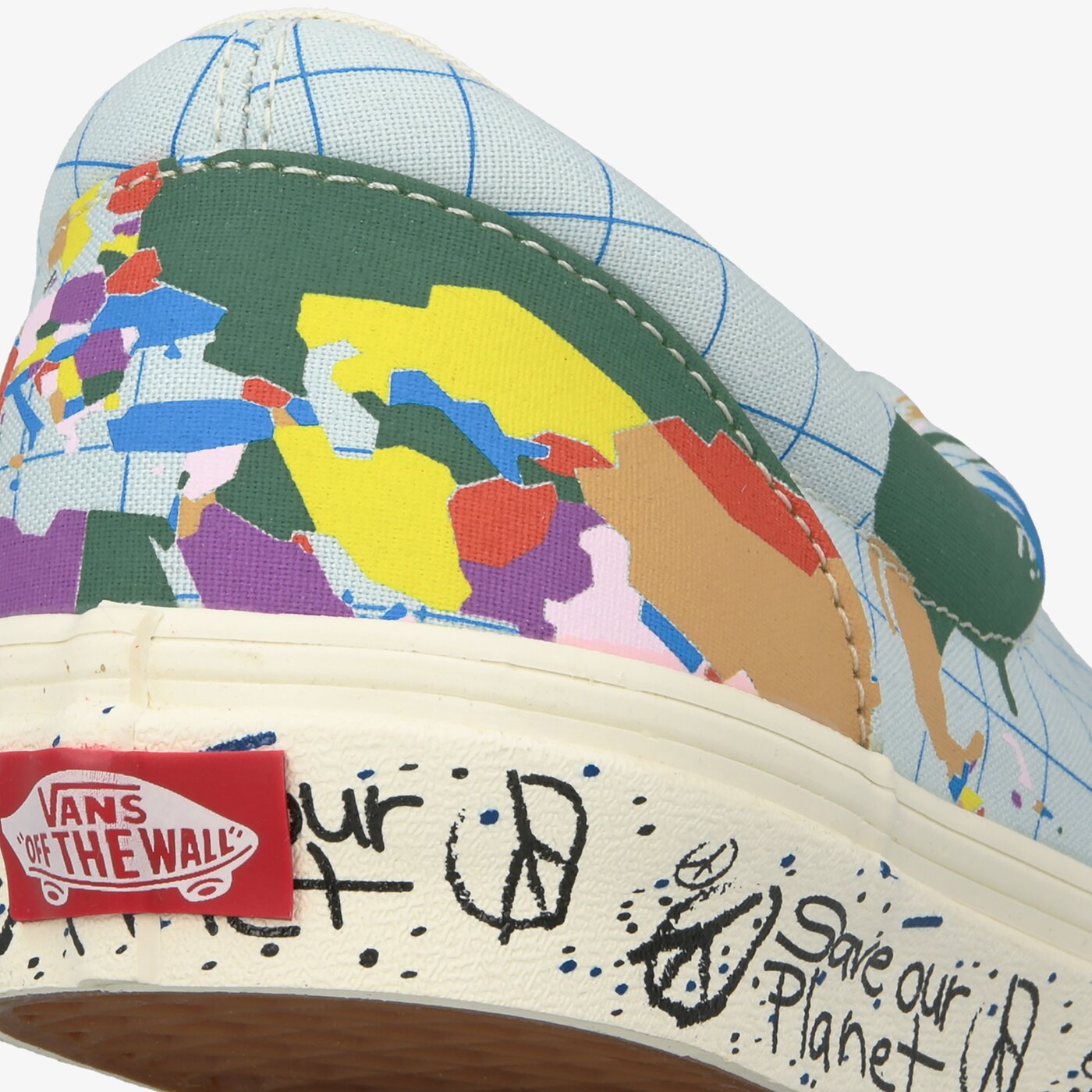 Мъжки маратонки VANS UA ERA (SAVE OUR PLANET) vn0a4bv4t2v1 цвят многоцветен