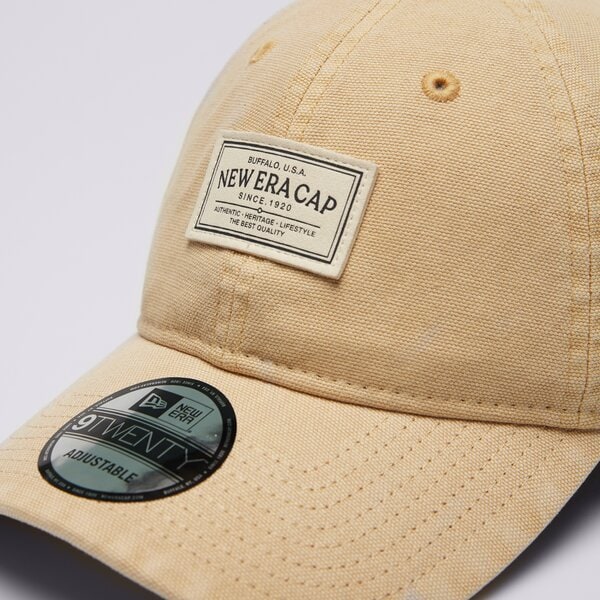 Мъжка шапка с козирка NEW ERA ШАПКА NE CANVAS 920 NONE 60503559 цвят бежов