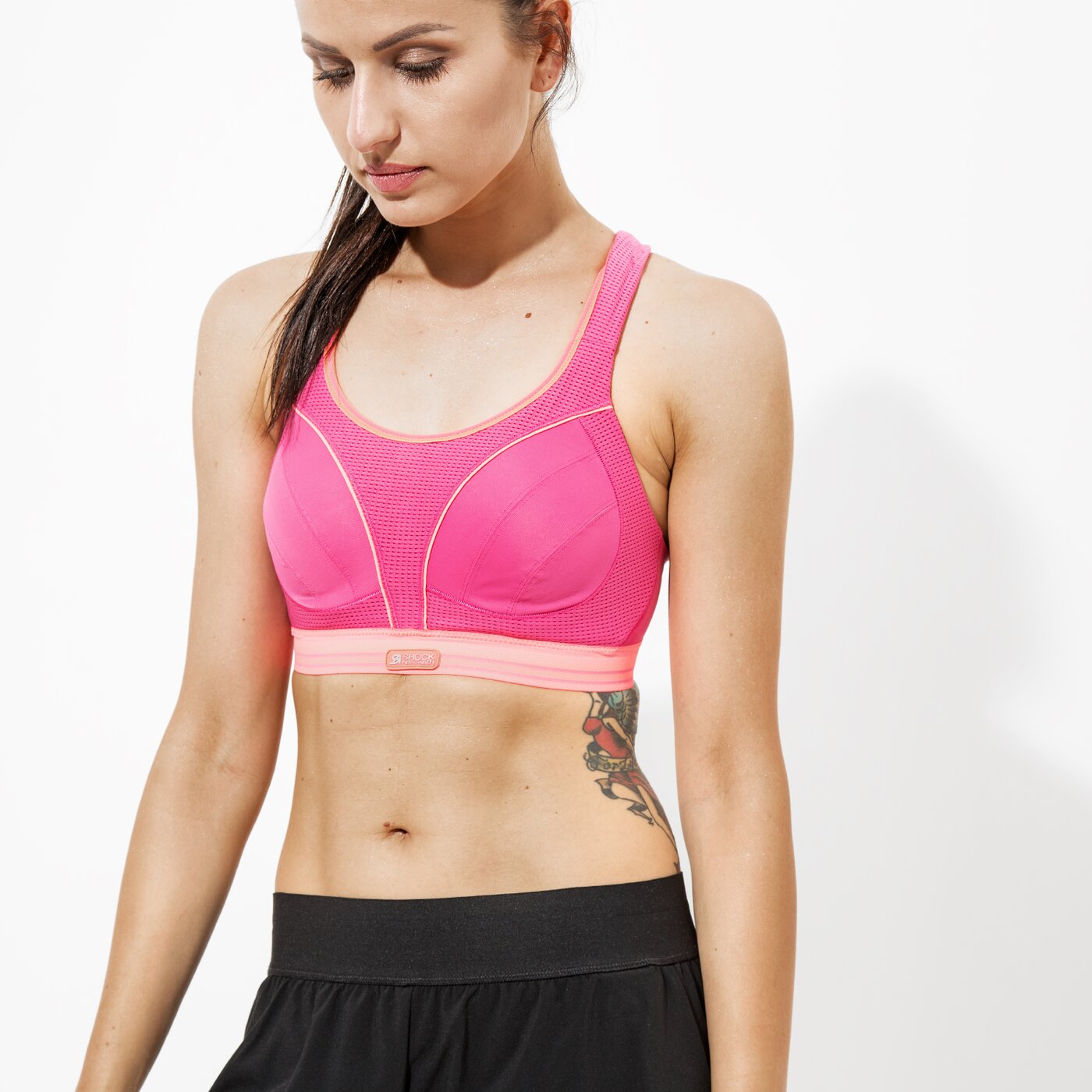 Дамска тениска SHOCK ABSORBER BRA ULTIMATE RU NNING s504404m цвят розов