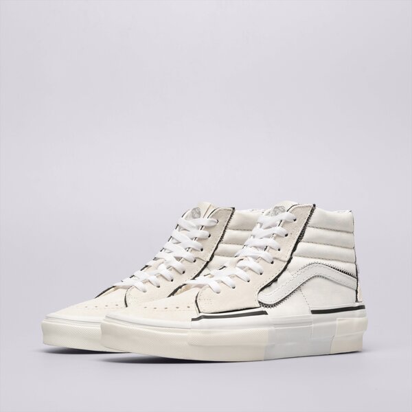 Мъжки маратонки VANS SK8-HI RECONSTRUCT vn0005ukqjm1 цвят бял