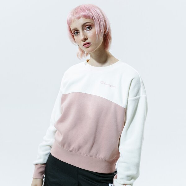 Дамски суичър CHAMPION СУИТЧЪР CREWNECK SWEATER 113232ps144 цвят бежов