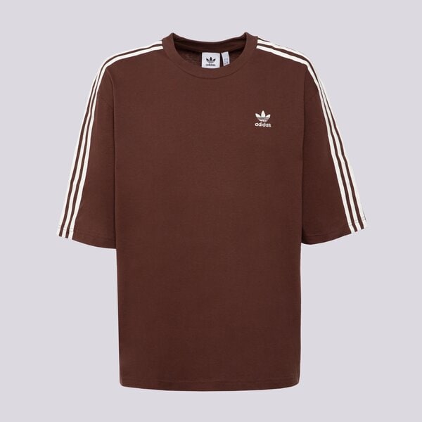 Мъжка тениска ADIDAS ТЕНИСКА OVERSIZE TEE ka0476 цвят кафяв