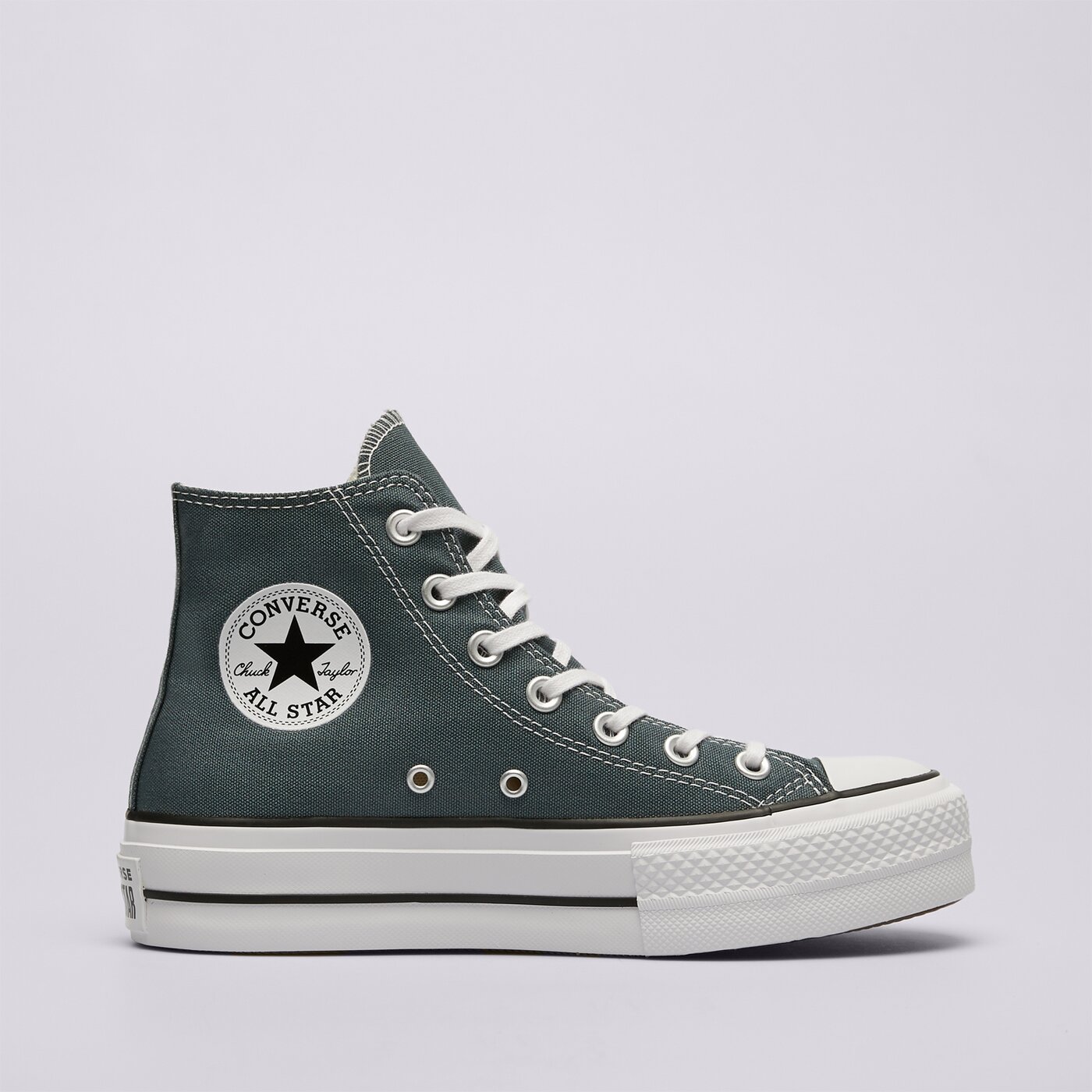 Дамски маратонки CONVERSE CHUCK TAYLOR ALL STAR LIFT a12596c цвят зелен