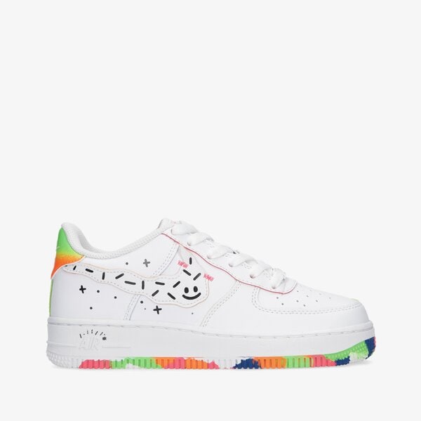 Детски маратонки NIKE AIR FORCE 1 LV8 (GS) dv1366-111 цвят бял