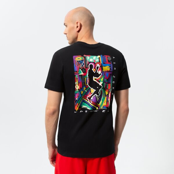 Мъжка тениска JORDAN ТЕНИСКА M J BRAND GFX SS CREW 4 dm3078-010 цвят черен
