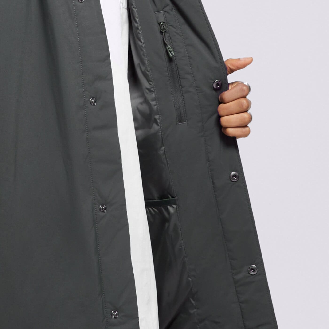 Мъжко зимно яке NEW BALANCE ЯКЕ COACHES JACKET mj43504ack цвят сив