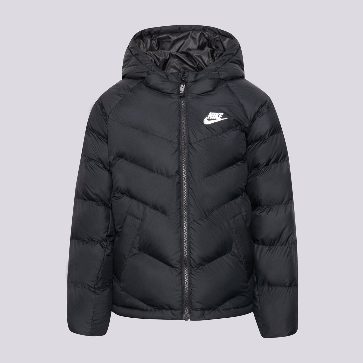 Детска преходно яке NIKE SPORTSWEAR PADDED JACKET JUNIOR BOY dx1264-013 цвят черен