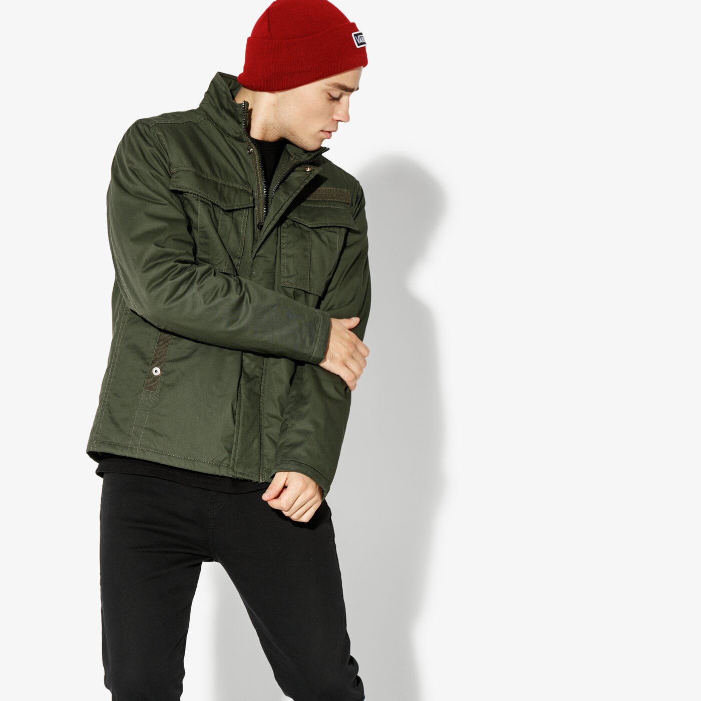 Мъжко зимно яке CONFRONT ЯКЕ OPAL cf38kum28001 цвят каки