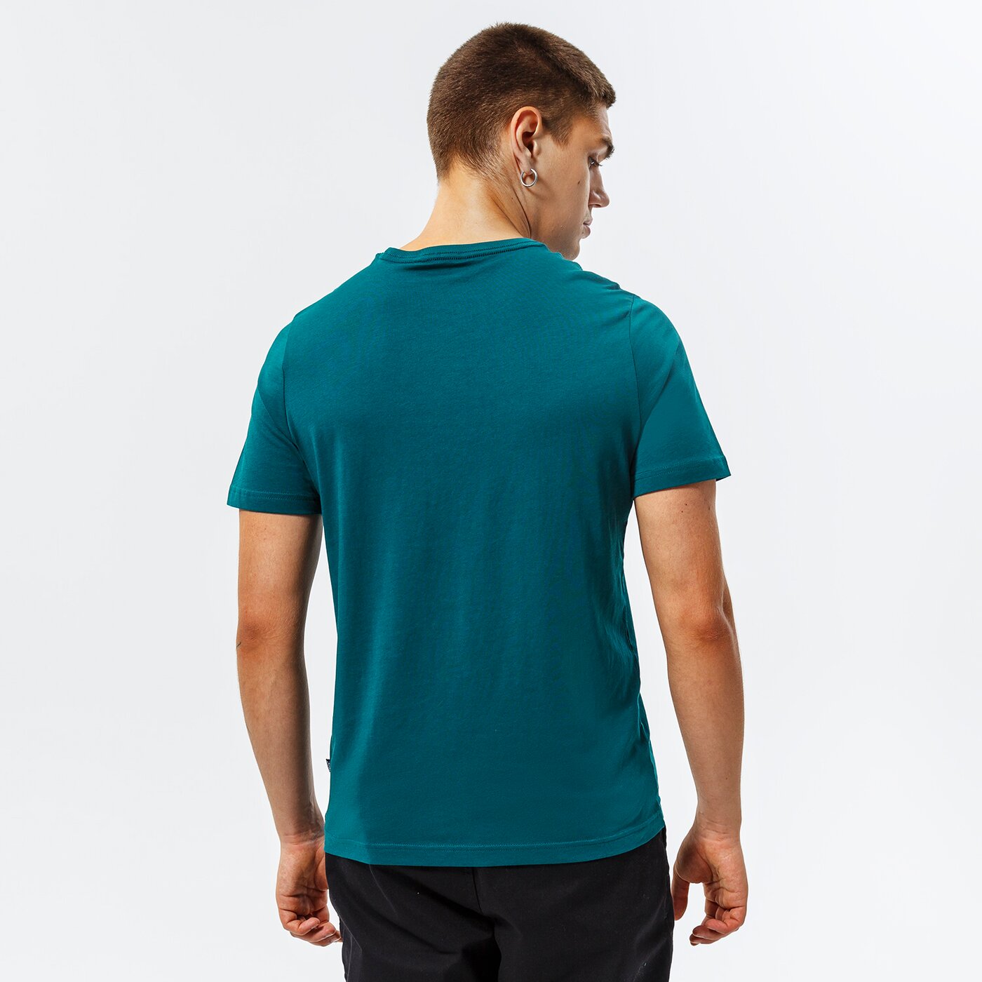 Мъжка тениска PUMA ТЕНИСКА ESS LOGO TEE (S) 586667 20 цвят зелен