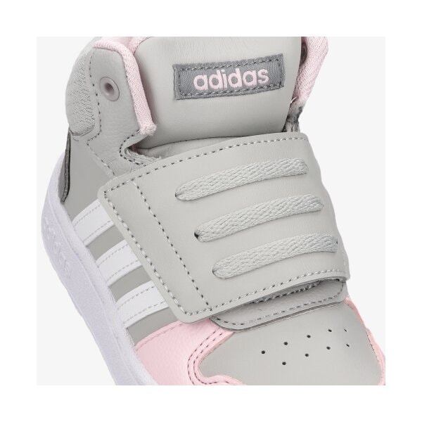 Детски маратонки ADIDAS HOOPS MID 2.0 I gz7779 цвят сив