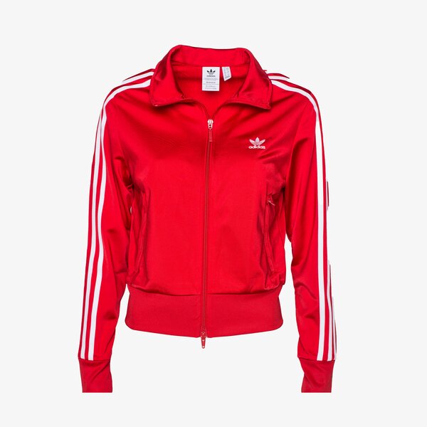 Дамски суичър ADIDAS СУИТЧЪР СЪС ЗАКОПЧАВАНЕ FIREBIRD TT PB gn2818 цвят червен