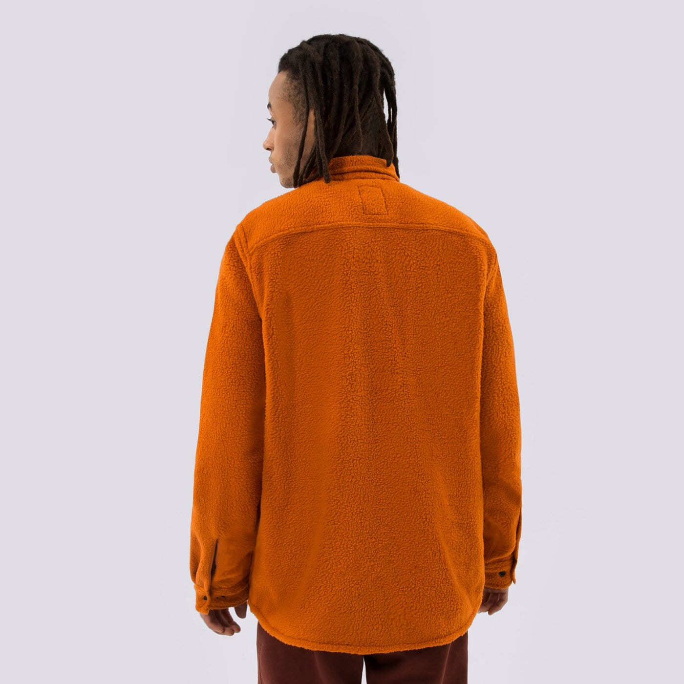 TIMBERLAND INNE FLEECE OVERSHIRT RUST tb0a5vhh643 цвят оранжев