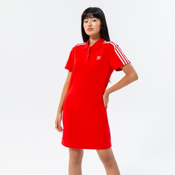 Дамски ADIDAS РОКЛЯ TEE АНЦУГS hm2163 цвят червен