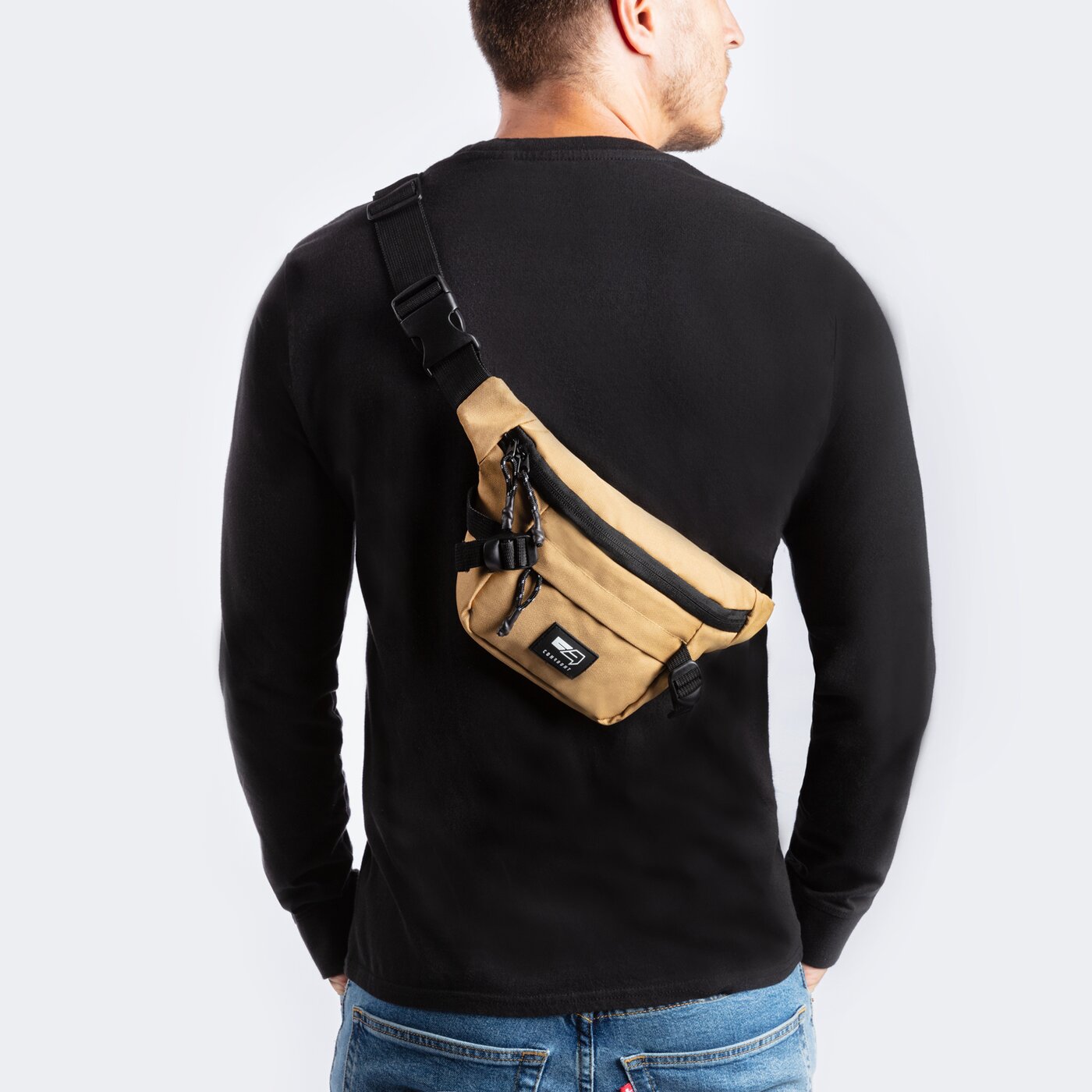 Мъжка чанта за кръст CONFRONT ЧАНТА CONFRONT ЧАНТА ЗА КРЪСТ KALAHARI cf122nem50001 цвят бежов