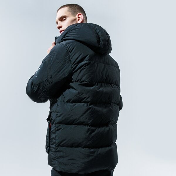 Мъжко зимно яке JORDAN ЯКЕ ЗИМНО M J DOWN PARKA ck6661-010 цвят черен