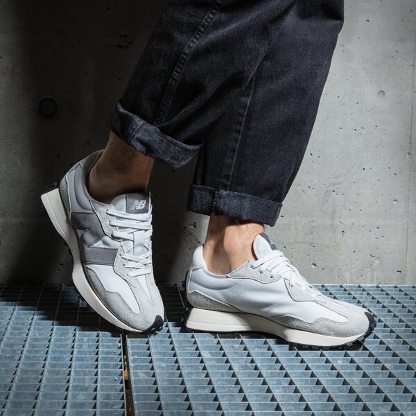 Мъжки маратонки NEW BALANCE 327  ms327we цвят сив