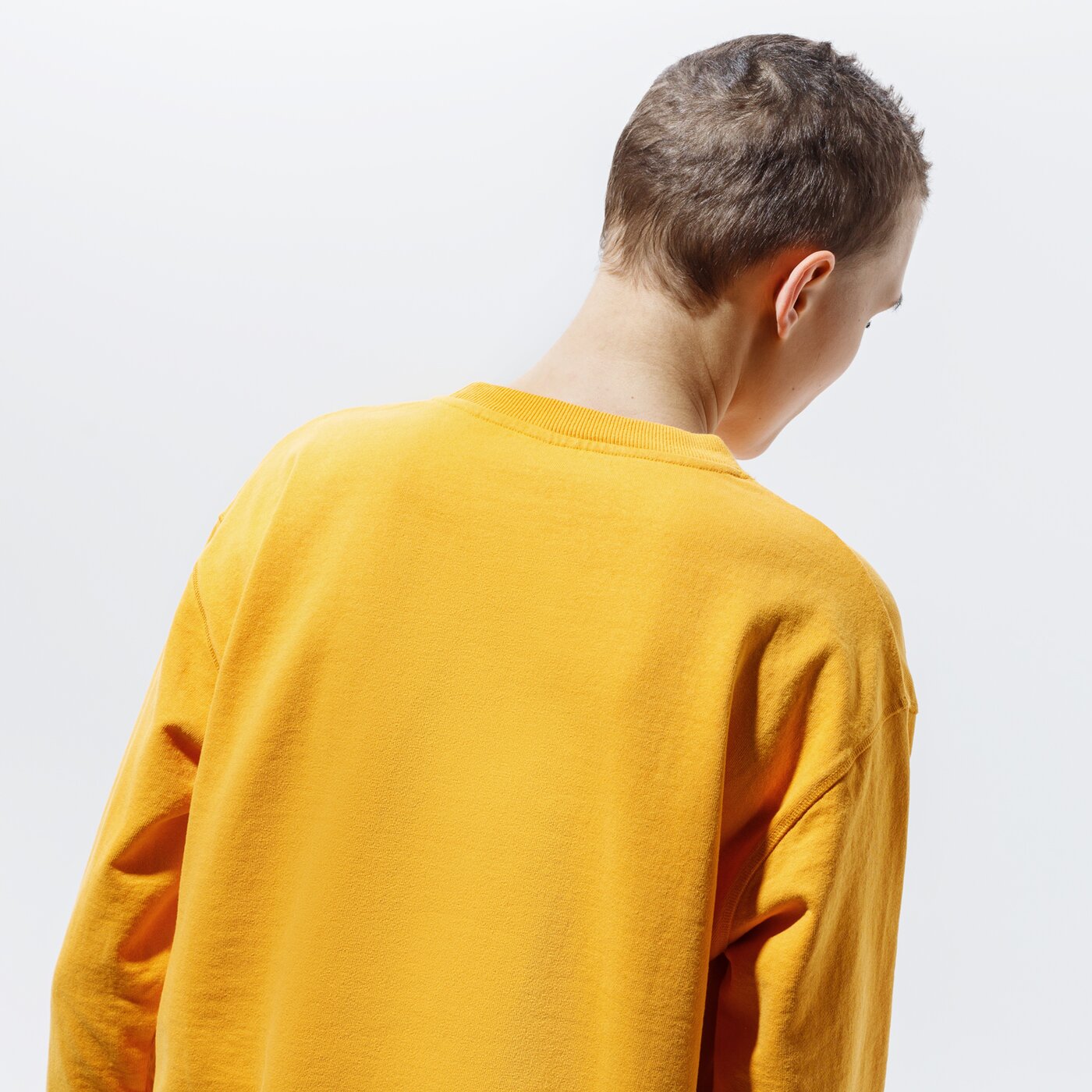 Дамски суичър LEVI'S СУИТЧЪР GRAPHIC STANDARD CREW 18686-0018 цвят жълт