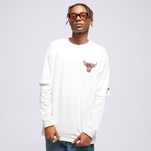 Мъжка тениска NEW ERA ТЕНИСКА INFILL TEAM LOGO OS BULLS CHICAGO BULLS 60332136 цвят бял