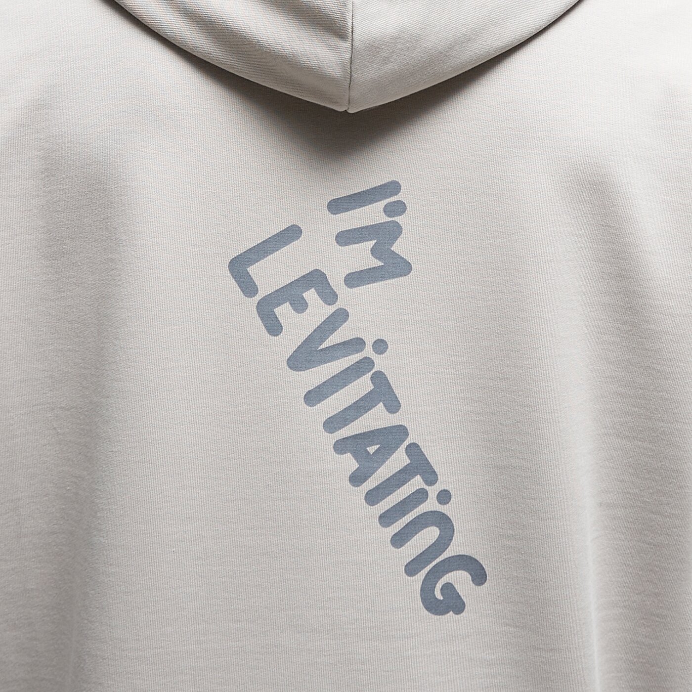 Мъжки суичър S.NOW JOB SIZEER HOODIE "I'M LEVITATING" GRAY si323blu55001 цвят сив