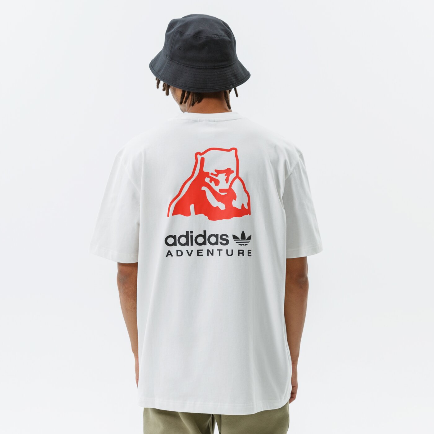 Мъжка тениска ADIDAS ТЕНИСКА PBEAR TEE h09082 цвят бял