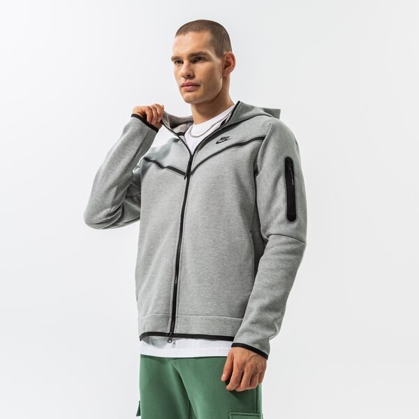 Мъжки суичър NIKE СУИТЧЪР С КАЧУЛКА SPORTSWEAR TECH FLEECE cu4489-063 цвят сив