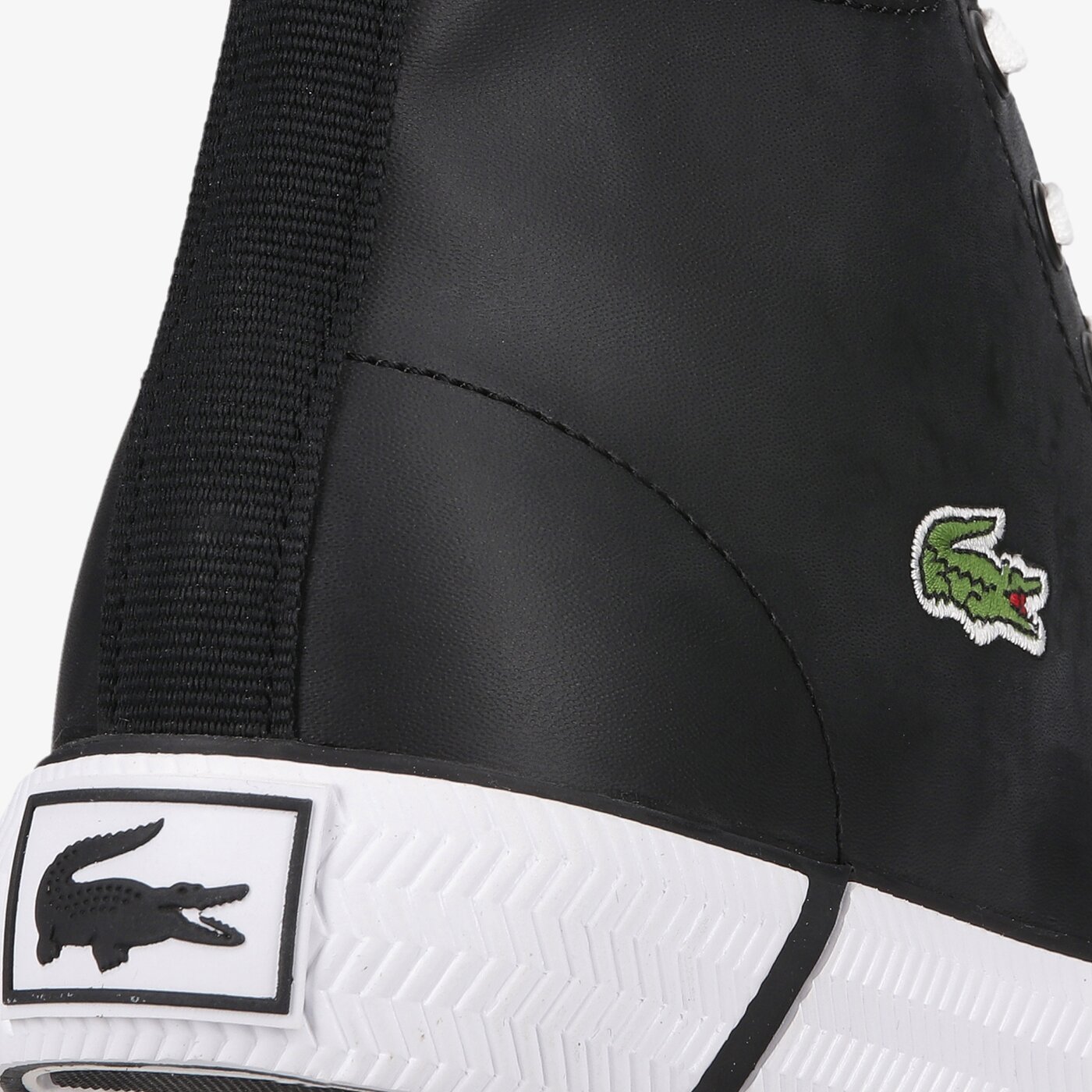Детски маратонки LACOSTE GRIPSHOT MID 0121 1 CUJ 742cuj0002312 цвят черен