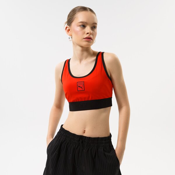 Дамска тениска PUMA BRA ТОП PUMA X VOGUE BRA ТОП 534688-95 цвят червен