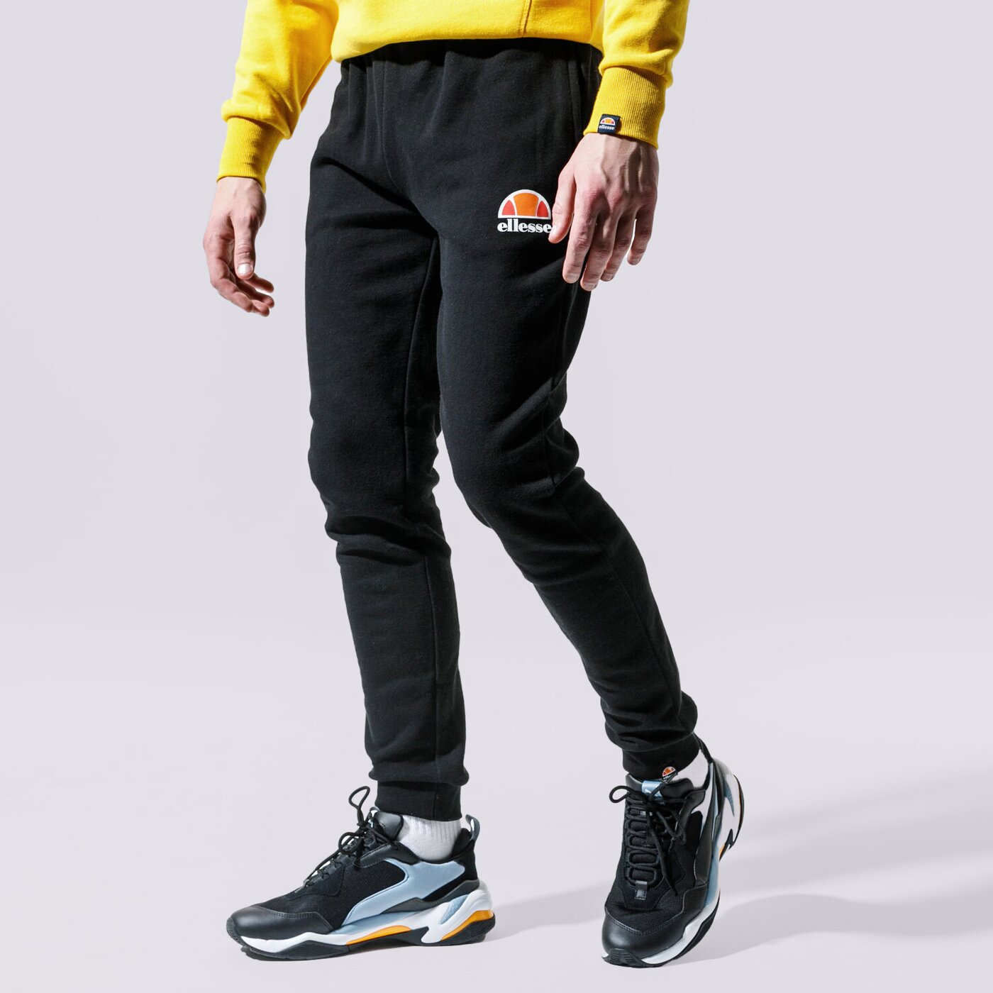 Мъжки панталони ELLESSE ПАНТАЛОНИ OVEST BLK shs01763001 цвят черен