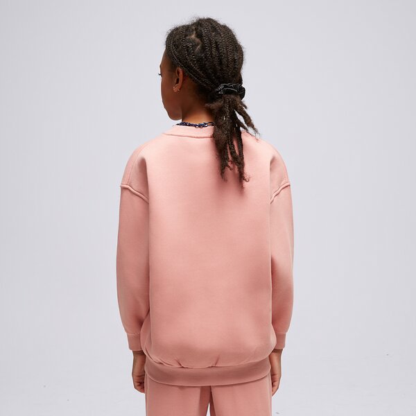 Детски суичър NIKE СУИТЧЪР G NSW CLUB FLC OVRSZD CREW GIRL fd2923-618 цвят розов