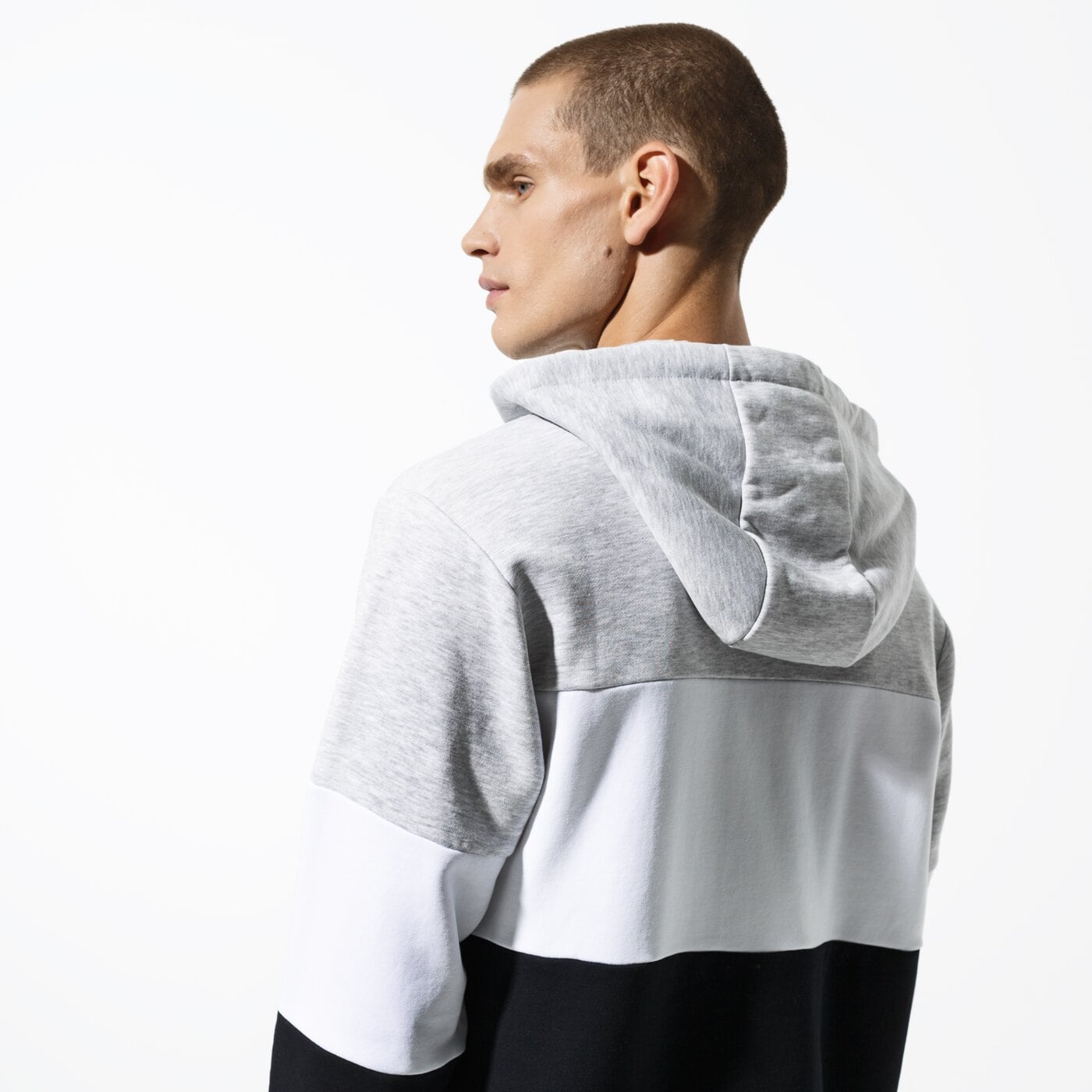 Мъжки суичър FILA СУИТЧЪР NIGHT BLOCKED HOODY 687001a220 цвят сив