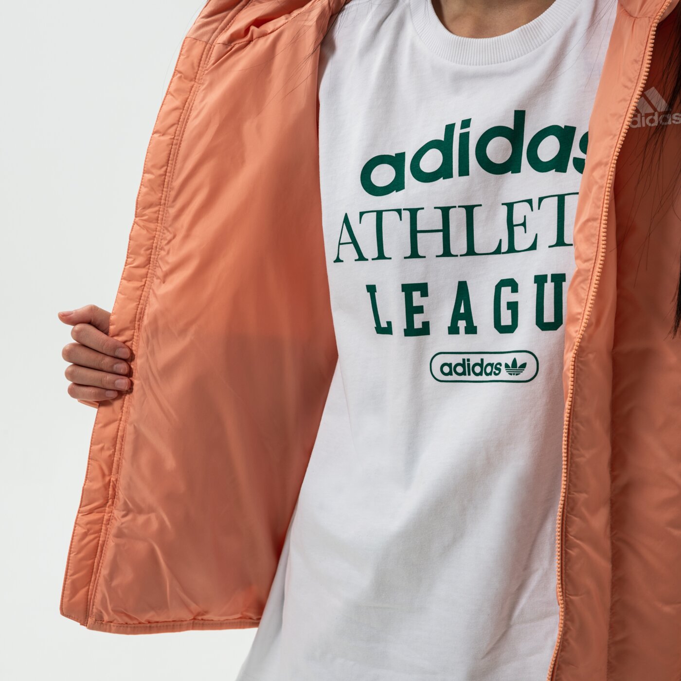 Дамско зимно яке ADIDAS ЯКЕ W ITAVIC L HO J gt1687 цвят розов